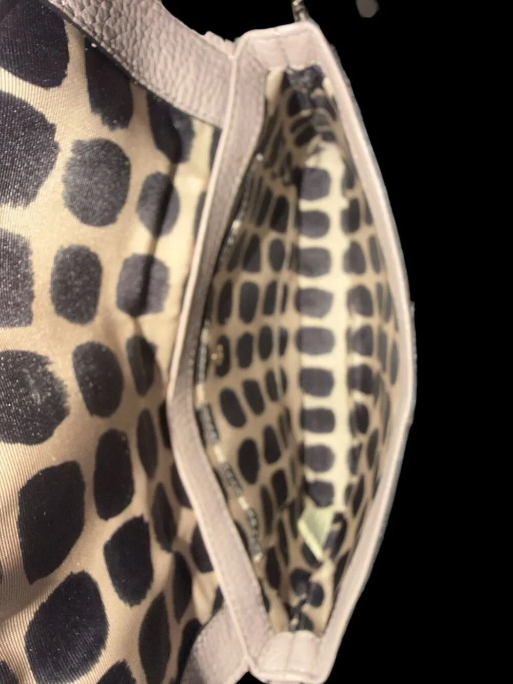 Kate Spade Spencer Court Monday Taupe Suede and Leather Envelope Crossbody Bag - Picture 8 of 10